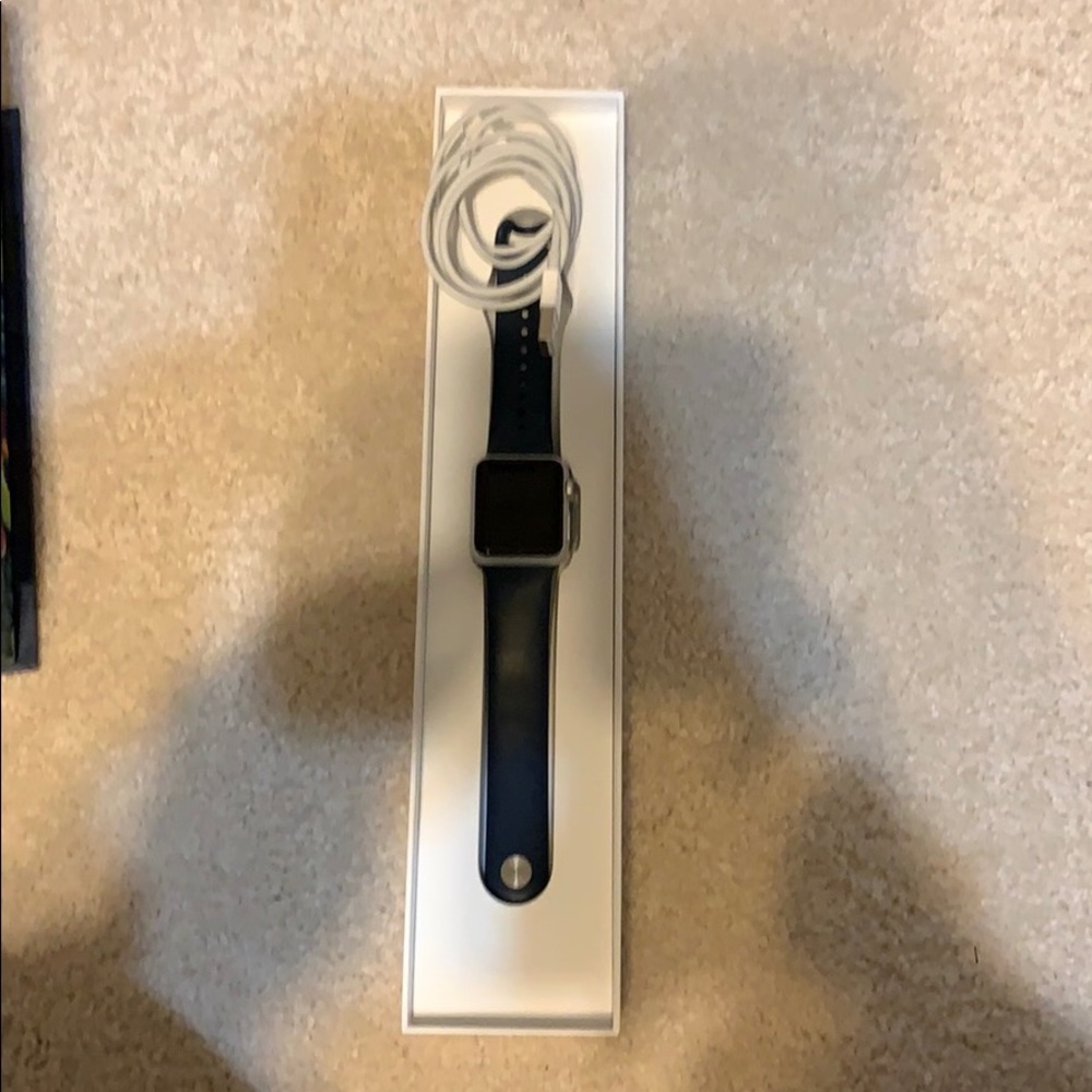Apple Watch Series 1 w/ navy band